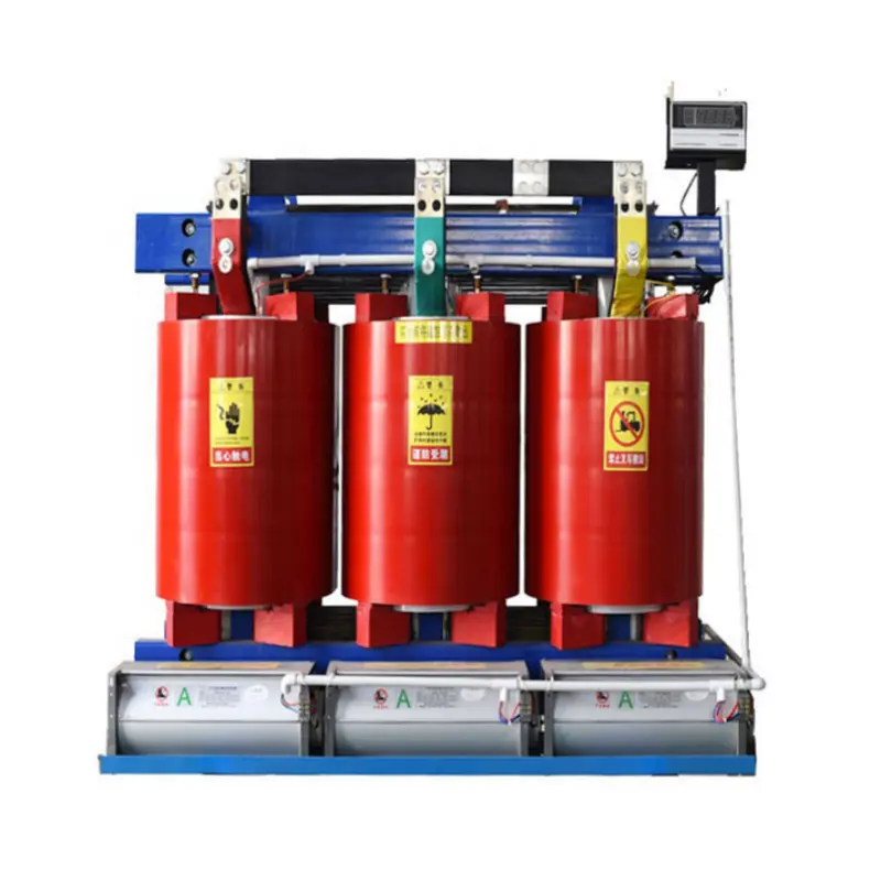 500kva Dökme Reçine Düşük Kayıp Yüksek Frekanslı Kuru Tip Trafo